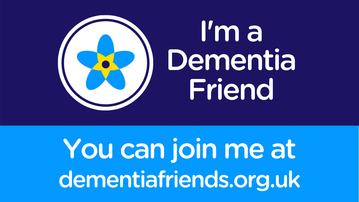 Dementia Friends logo and banner